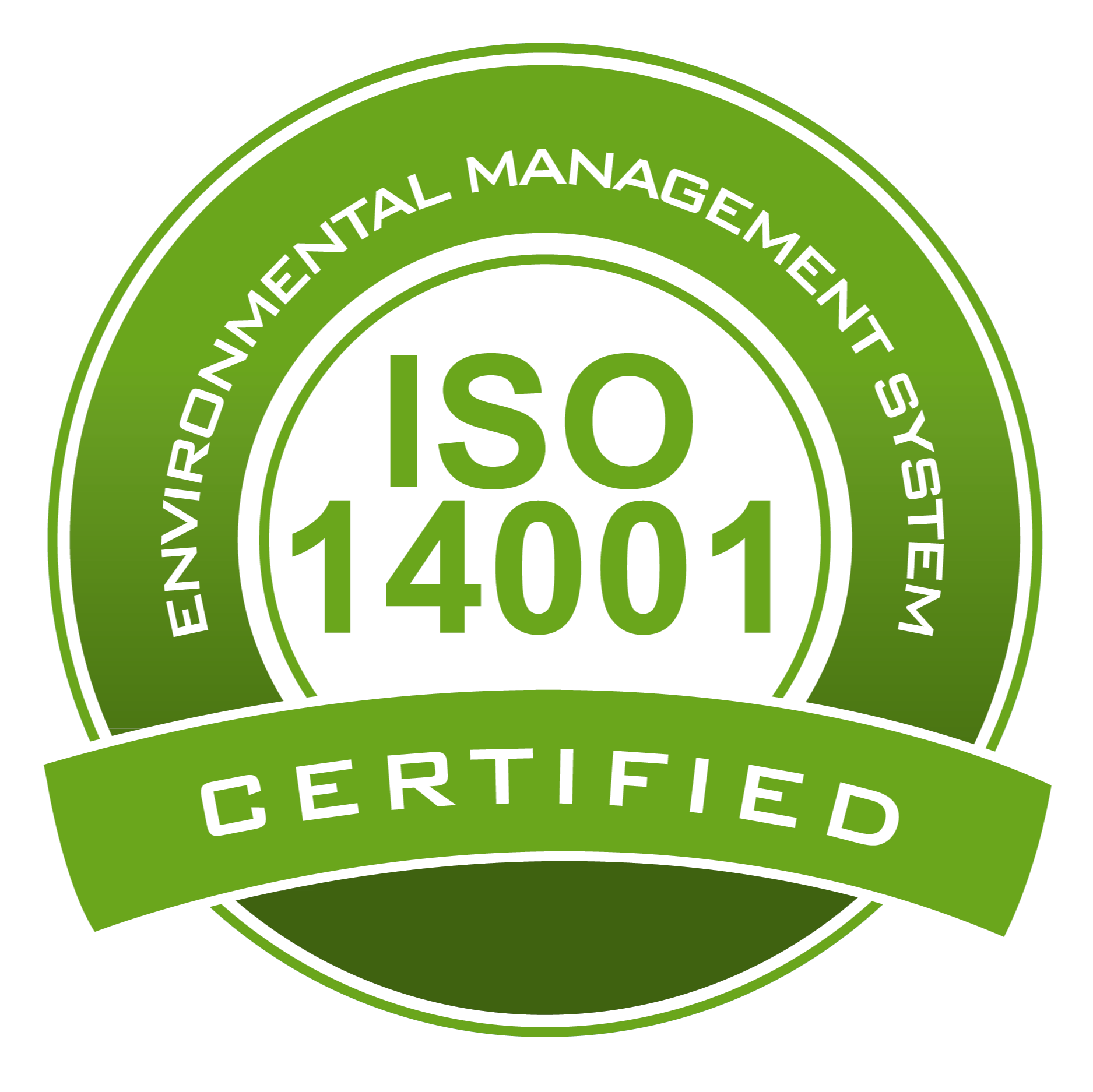 ISO 14001 Certified: Environmental Management System